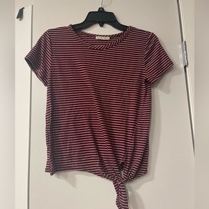 Stripped Crop Top
